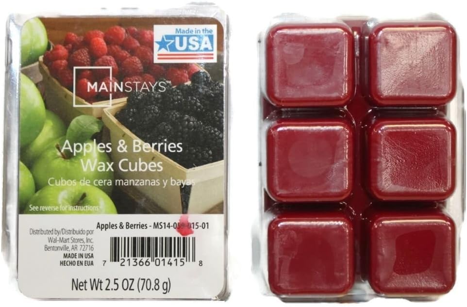 Mainstays Scented Wax Cube Melts For Oil Burners Candles Home Decor