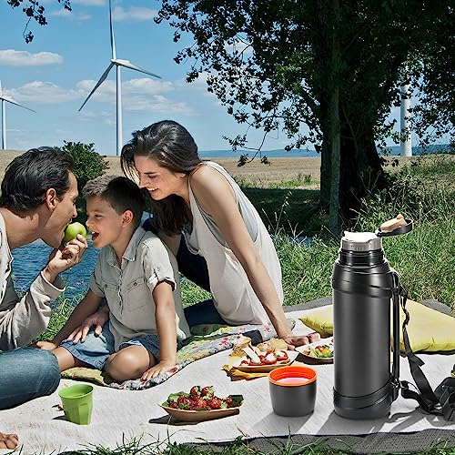 OKADI-Large-Flask-25-L-Stainless-Steel-Insulated-Bottle-for-Travel-with-BPA-Free-Cup-Oversized-Vacuum-Bottle-Black