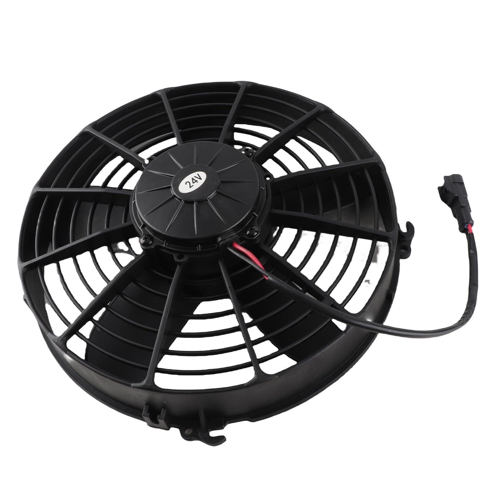 Fyearfly Ventola di ricambio a 5 pale da 330 mm, 24 V, 160 W, per autobus, camion, condizionatore d'aria