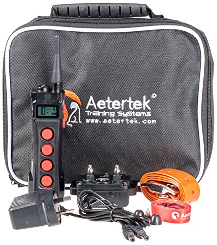 Aeteretk At-919c Submersible Electronic Dog Training Shock Collar 1000 Yard Remote Rechargeable Stop Bark Collar one Dog Collar