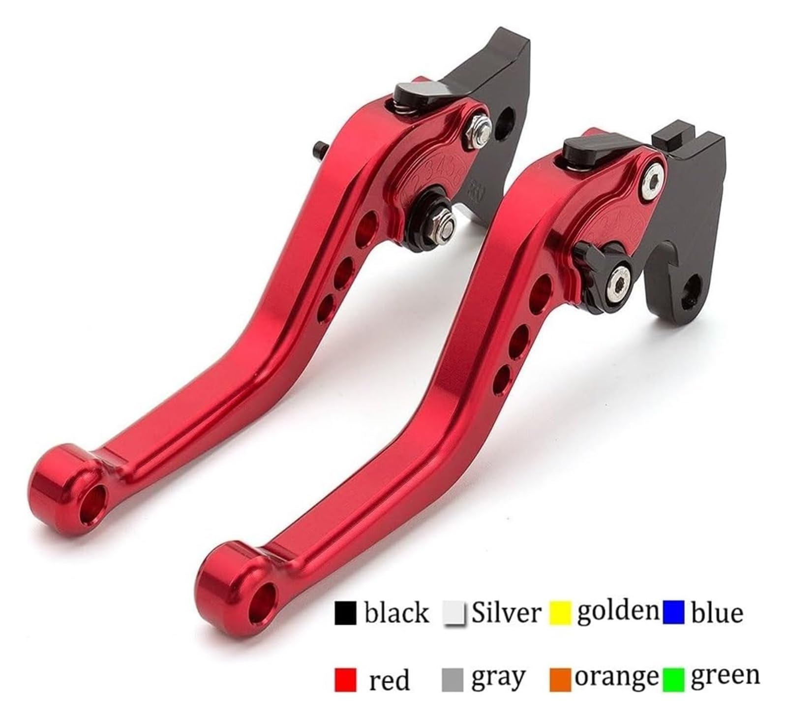 Leva Frizione Freno Moto Per Vespa PX Per Modelli A Disco LML 125 150 200 Per Star PX125 PX150 Moto Leve Freno Frizione Regolabili Corte Lunghe(Short 2)