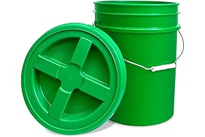5 Gallon ePackageSupply Brine Bucket with Gamma Seal Airtight Lid