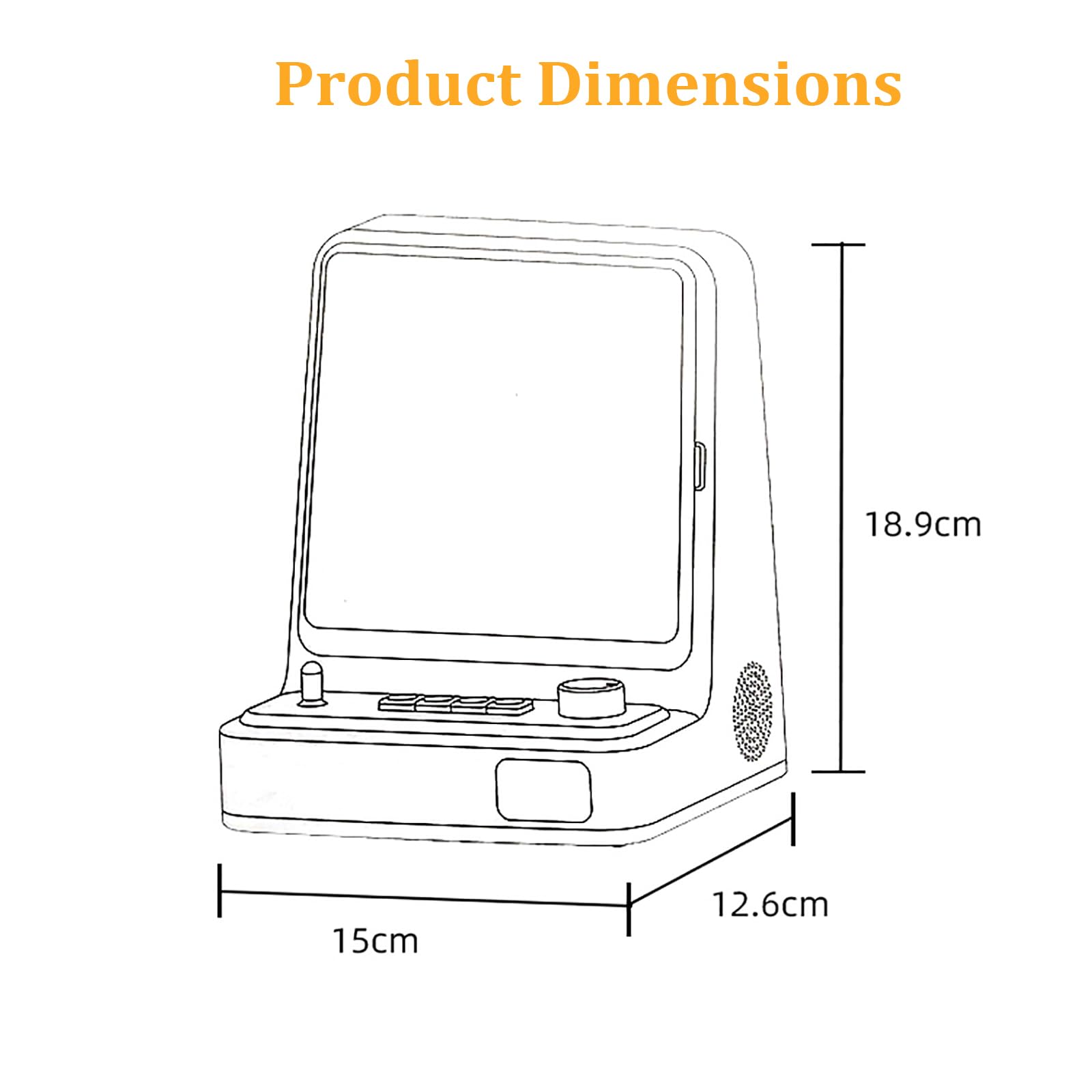 Lettore CD portatile con telecomando, supporta la modalità CD/USB/FM, Bluetooth bidirezionale, ingresso AUX, luce ambientale colorata per casa e regali
