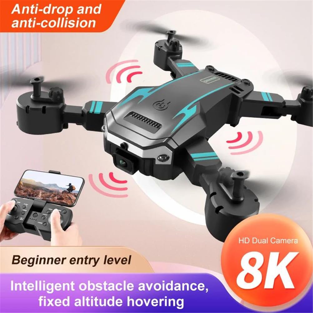 B,Nuevo dron aéreo cuadricóptero Plegable Profesional g6 s6 con cámara HD, GPS, RC, FPV, WiFi, Juguete para Evitar obstáculos, Regalos