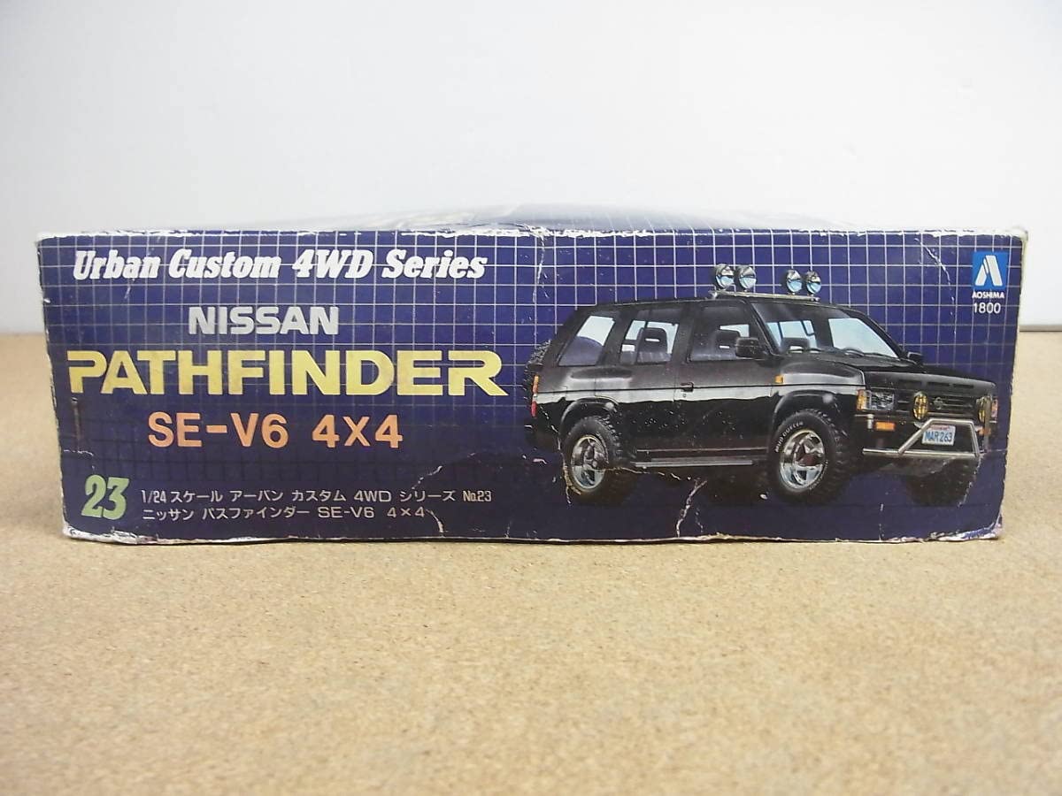 Amazon.co.jp: アオシマ 1/24 アーバンカスタム4WD NISSAM PATHFINDER 