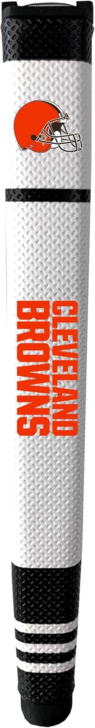 Team Golf NFL Cleveland Browns Golf Putter Grip Team Golf NFL Golf Putter Grip (Multi Colored) with Removable Ball Marker, Durable Wide Grip & Easy to Control
