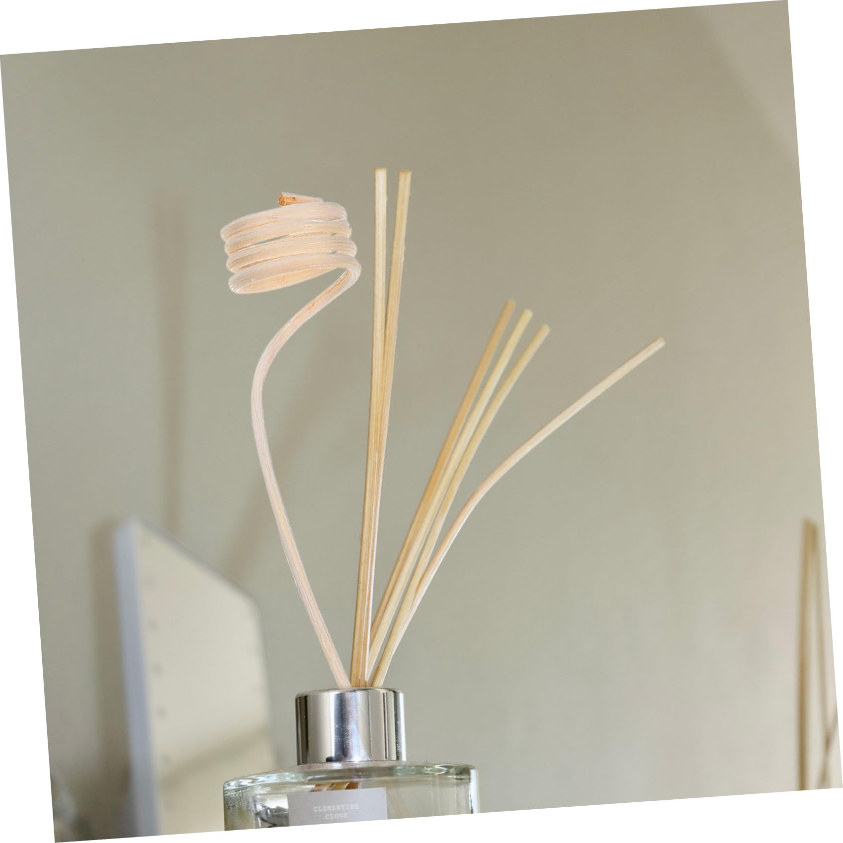 GLEAVI 5 Sätze Feuerfreie Aromatherapie Ätherisches Öl Flüchtiger Stab Haushalts Nachfüllduft Diffusor Diffusor Aromatherapie Stick Sticks Öldiffusor 20 Stück * 5