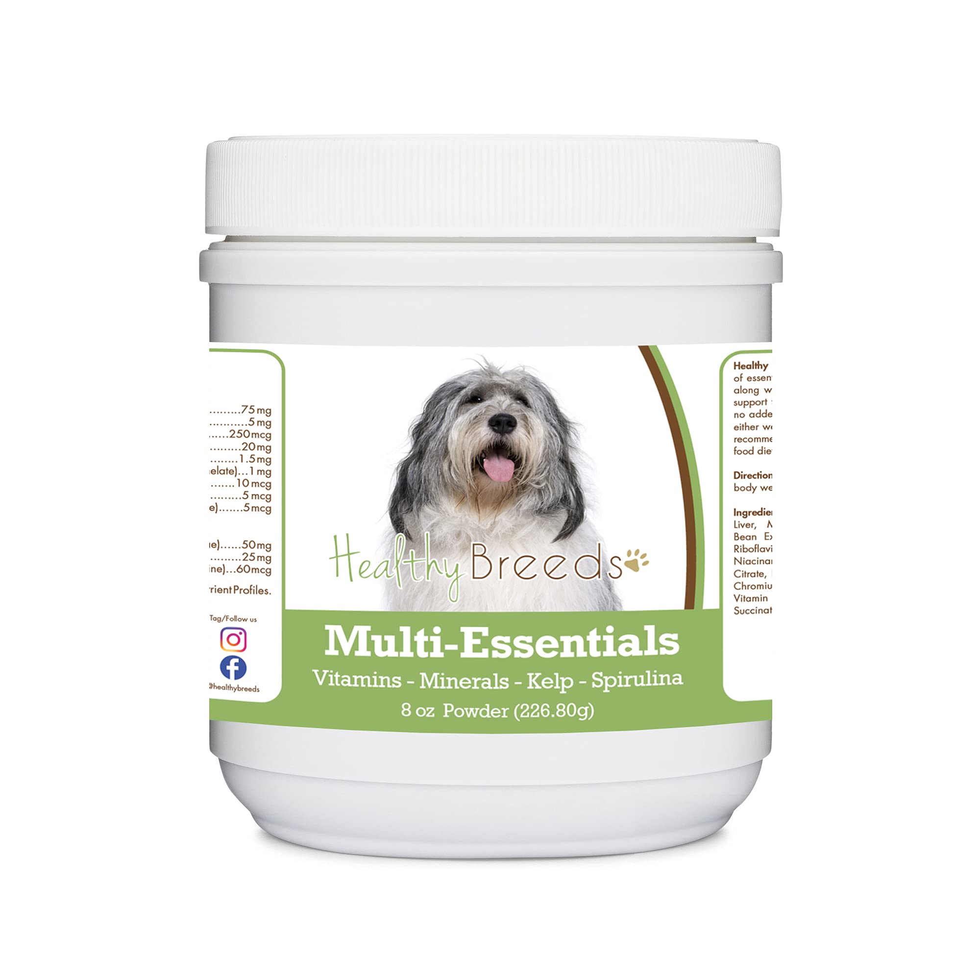 Healthy Breeds Polish Lowland Sheepdog Multi-Essentials Powder for Dogs 8 oz