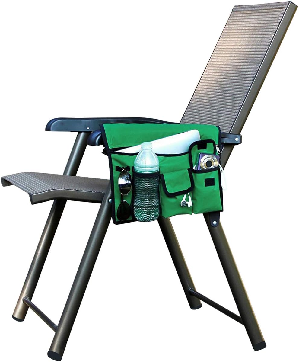 IPENNY 4 Pockets Wheelchair Armrest Pouch Organizer Bag