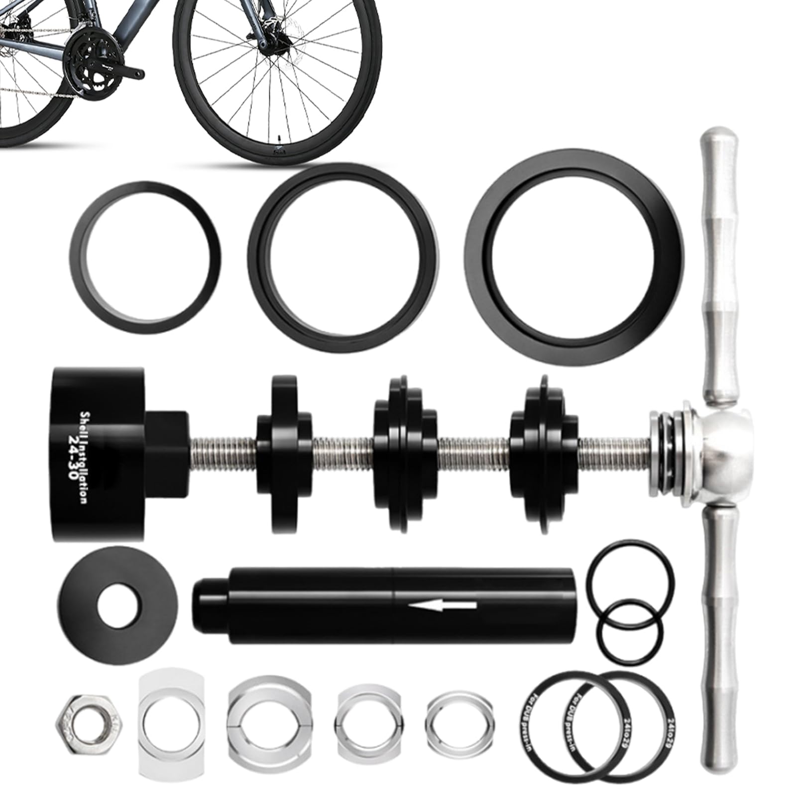 Generico ENTFERNUNGSWERKZEUGE - Langlebige Fahrradreparaturwerkzeuge | CRANKSET Precision und Bottoms Bracket Installation & Removals Manute