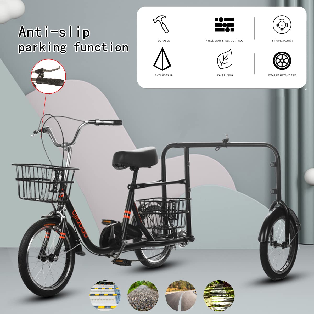 Panel Coziwow 4-Wheel Pet Stroller, Premium 3-in-1 Foldable Dog