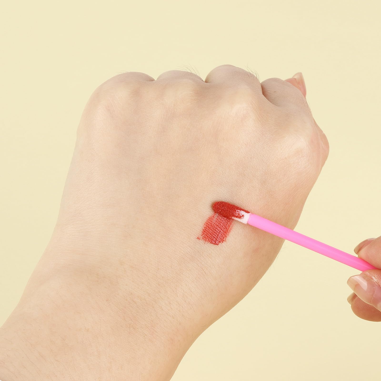 400 Stück Lippenpinsel, Lippenstift-Applikator, Lipgloss-Stäbe für Augen, Make-up-Anwendung
