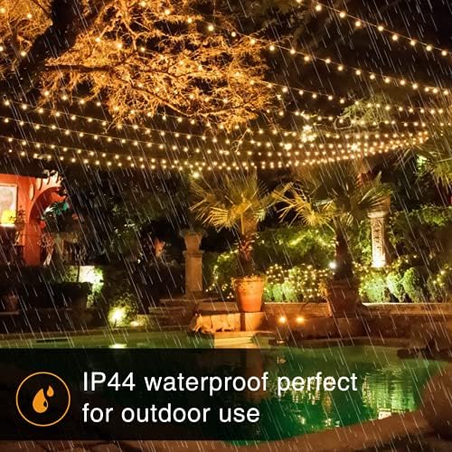 200LED Fairy Lights Plug in Warm White, 25M/82FT Waterproof Outdoor Indoor String Lights Mains Powered, Low Voltage Twinkle Christmas Lights 8 Modes for Bedroom Wedding Garden Party Birthday Trees