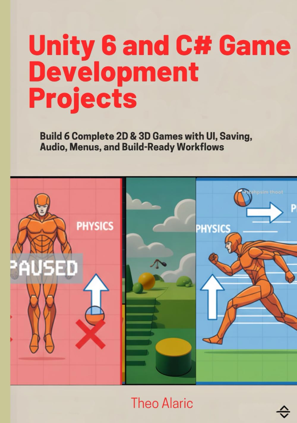 Unity 6 and C# Game Development Projects: Build 6 Complete 2D & 3D Games with UI, Saving, Audio, Menus, and Build-Ready Workflows