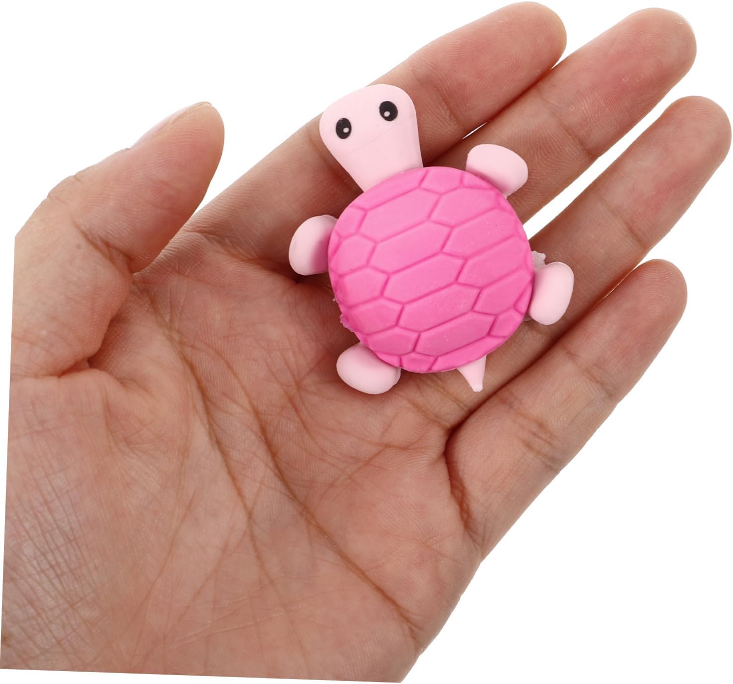 Cute Tortoise Cartoon Erasers for Boys and Girls 24-Piece Set Soft Rubber Erasers for School Supplies Boys and Girls Drawing and Painting Accessories