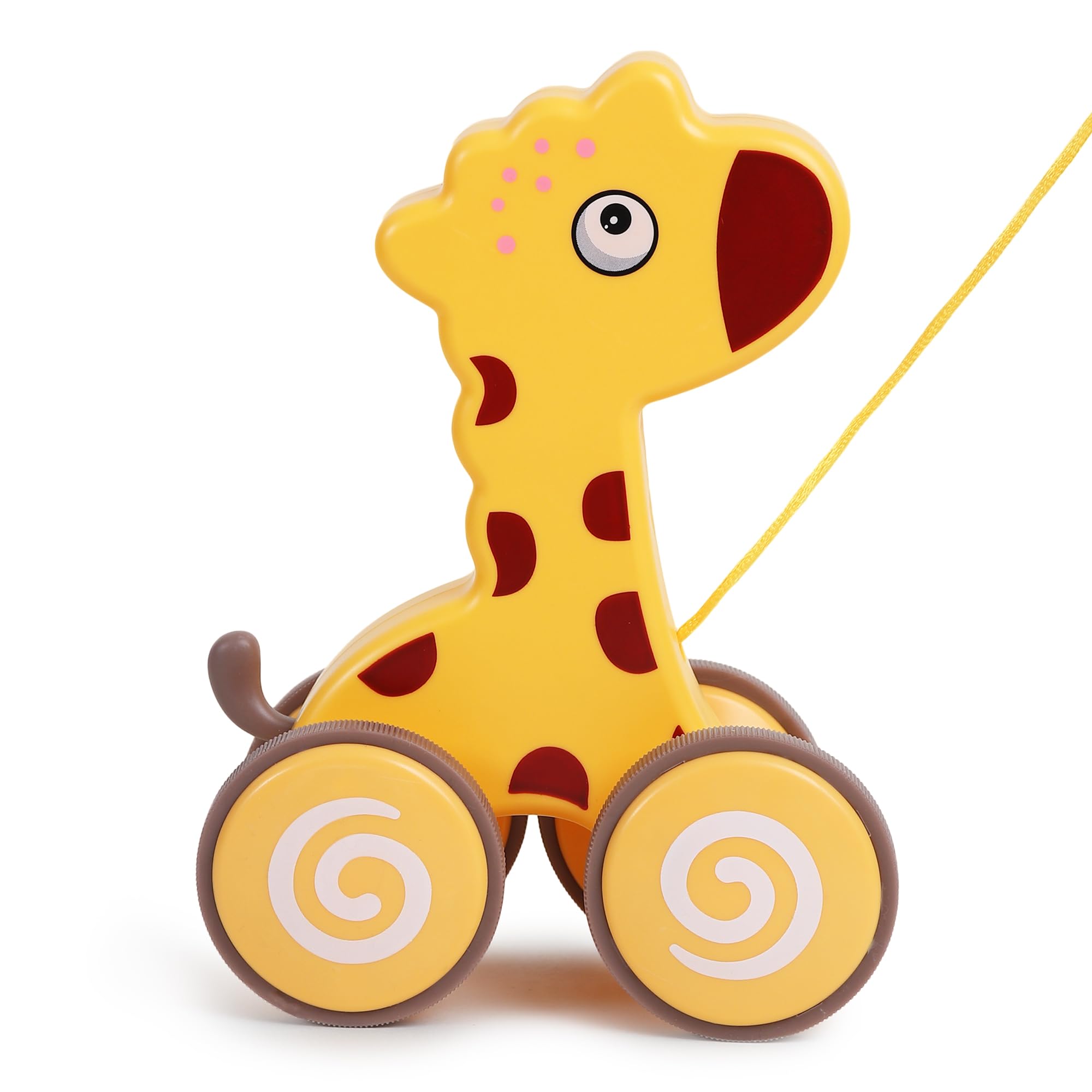 Adorable Yellow Giraffe Pull Along Toy | Perfect Toys for 1+ Year Old Boy, Year Old Boys & Girls, Ideal Year Old Baby Boy Birthday Gift | Encourages Walking & Imaginative Play, Safe Edges. (B0DGV41Y6G) Amazon Price History, Amazon Price Tracker