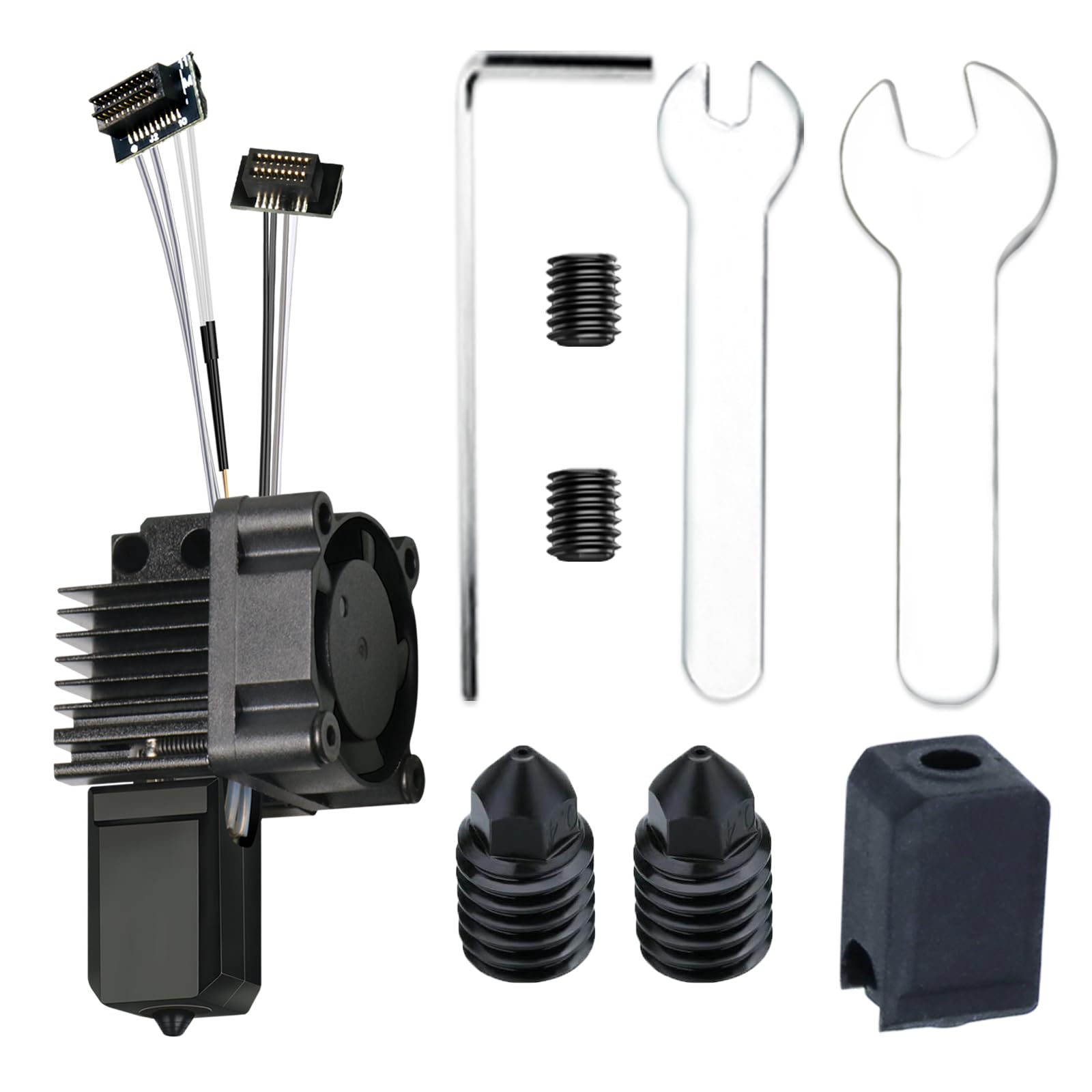 Phaetus Conch Hotend Plus für Bambu Lab P1P/P1S – vormontiert - Deutschland