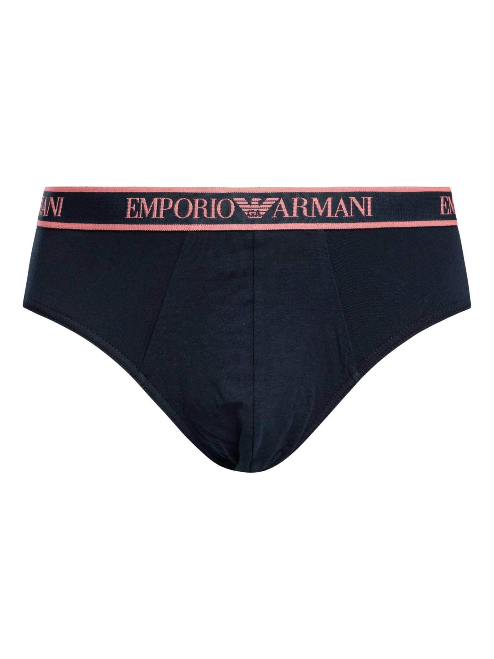 EMPORIO ARMANI Confezione da 3 Slip da Uomo, AR.Blu/AR.Blu/AR.Blu, XL