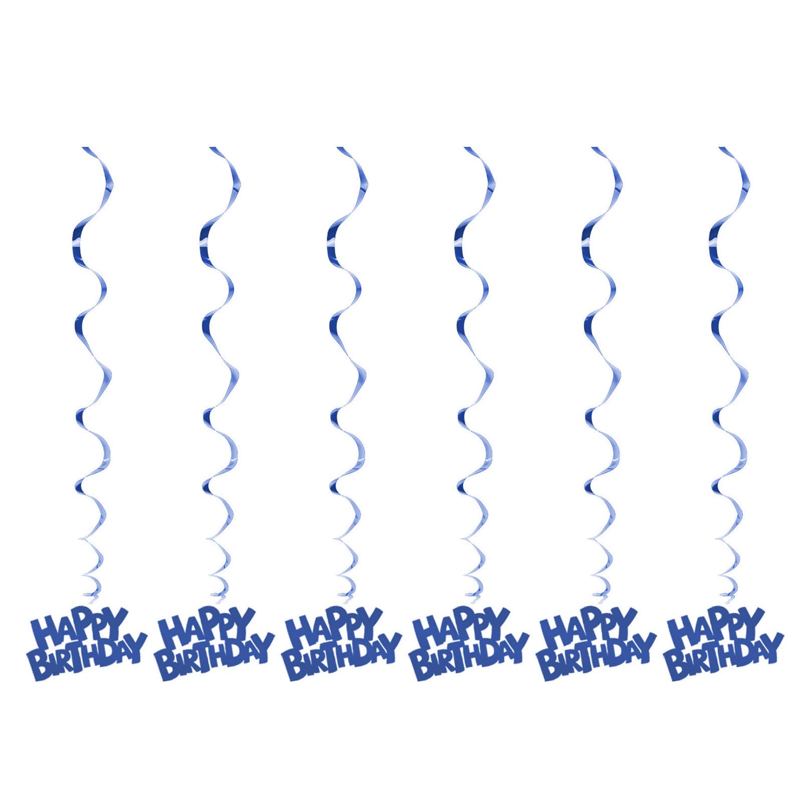 Elnwnnkc A Blue Spirals Hanging Decorations Useful Spirals Hanging Decoration In For Birthday Celebration Sturdy Ornament