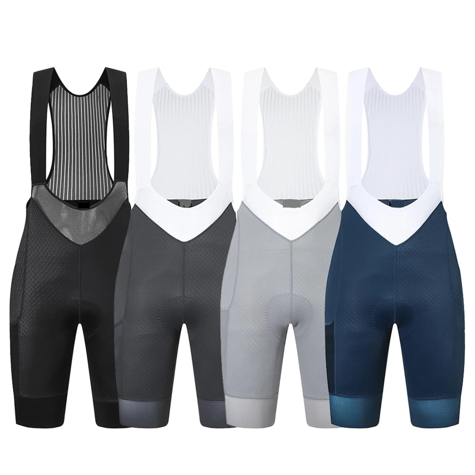 Fahrrad-Trägerhose Damen Damen Radhose mit Trägerhose und 6-Stunden-Polsterung, Rennradhose, Damen-Trägerhose, Sommer-Fahrradhose
