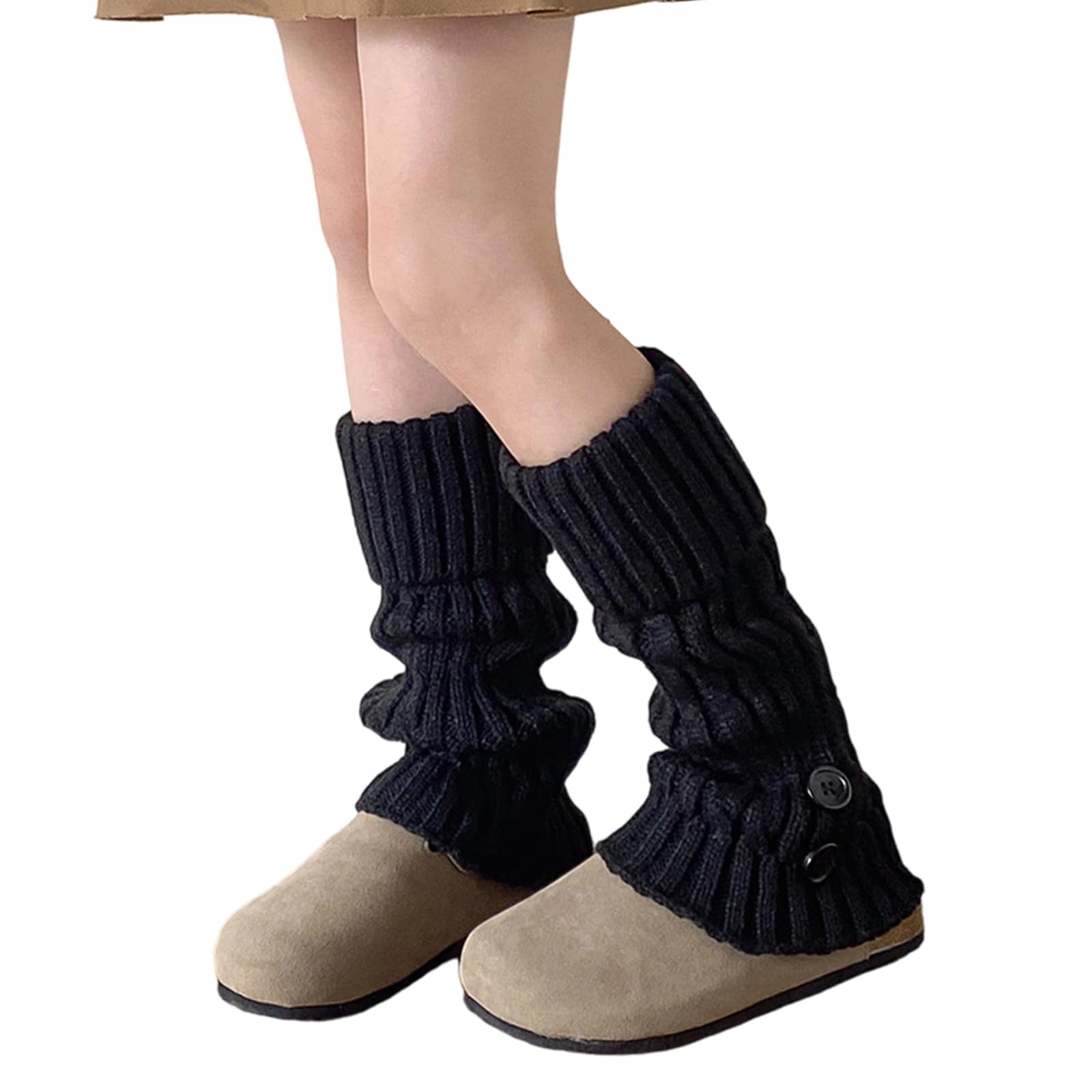 Autunno Inverno Calzini Scaldamuscoli Calze per Ragazze 2-13 Anni Maglia Gamba Coprire Crochet Calze Lunghe Bambini Stack