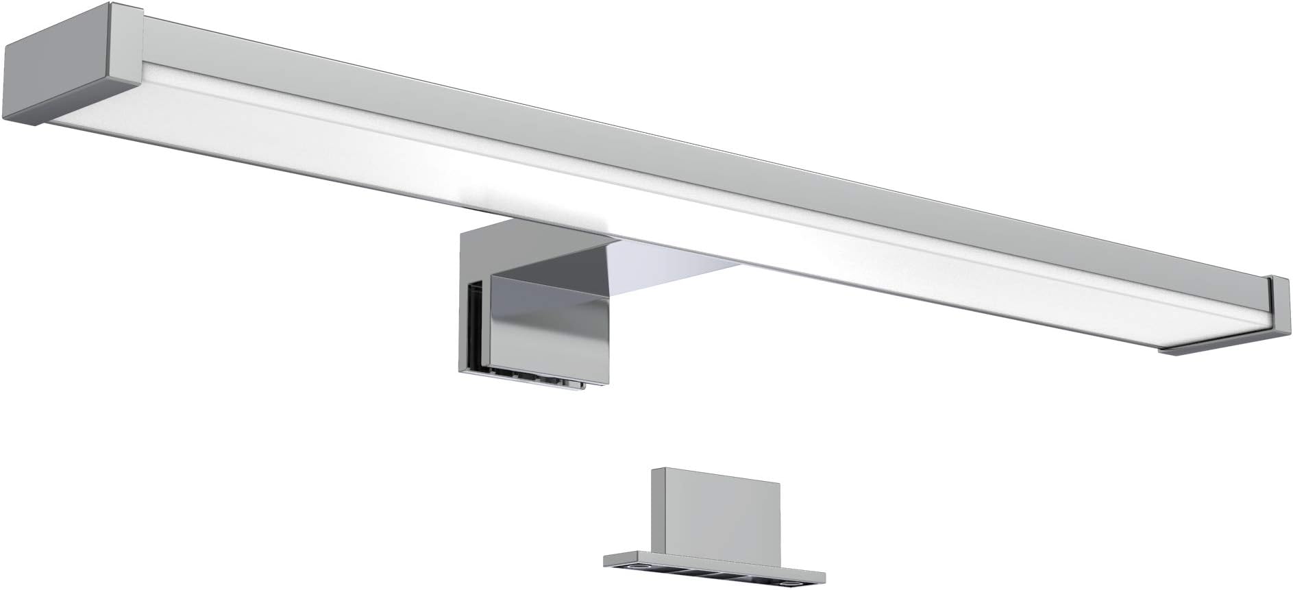 B.K.Licht lampe miroir LED, lampe armoire, applique salle de bain