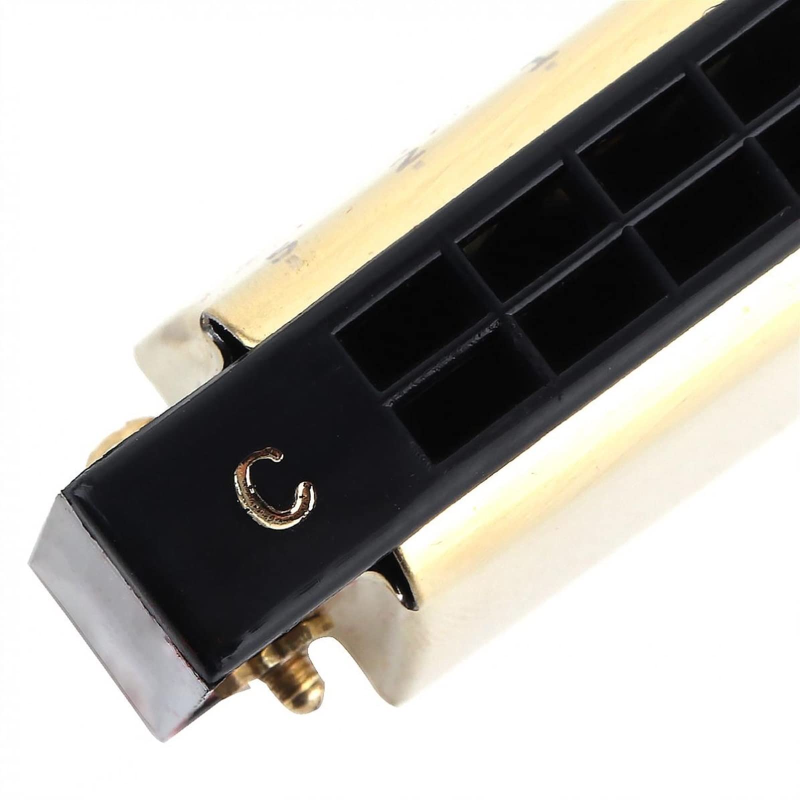 Złoto 24 Otwory Harmonijka Tremolo Tone Key C Harfa Usta Organy Instrumenty Muzyczne Harmonijka Dla Początkujących