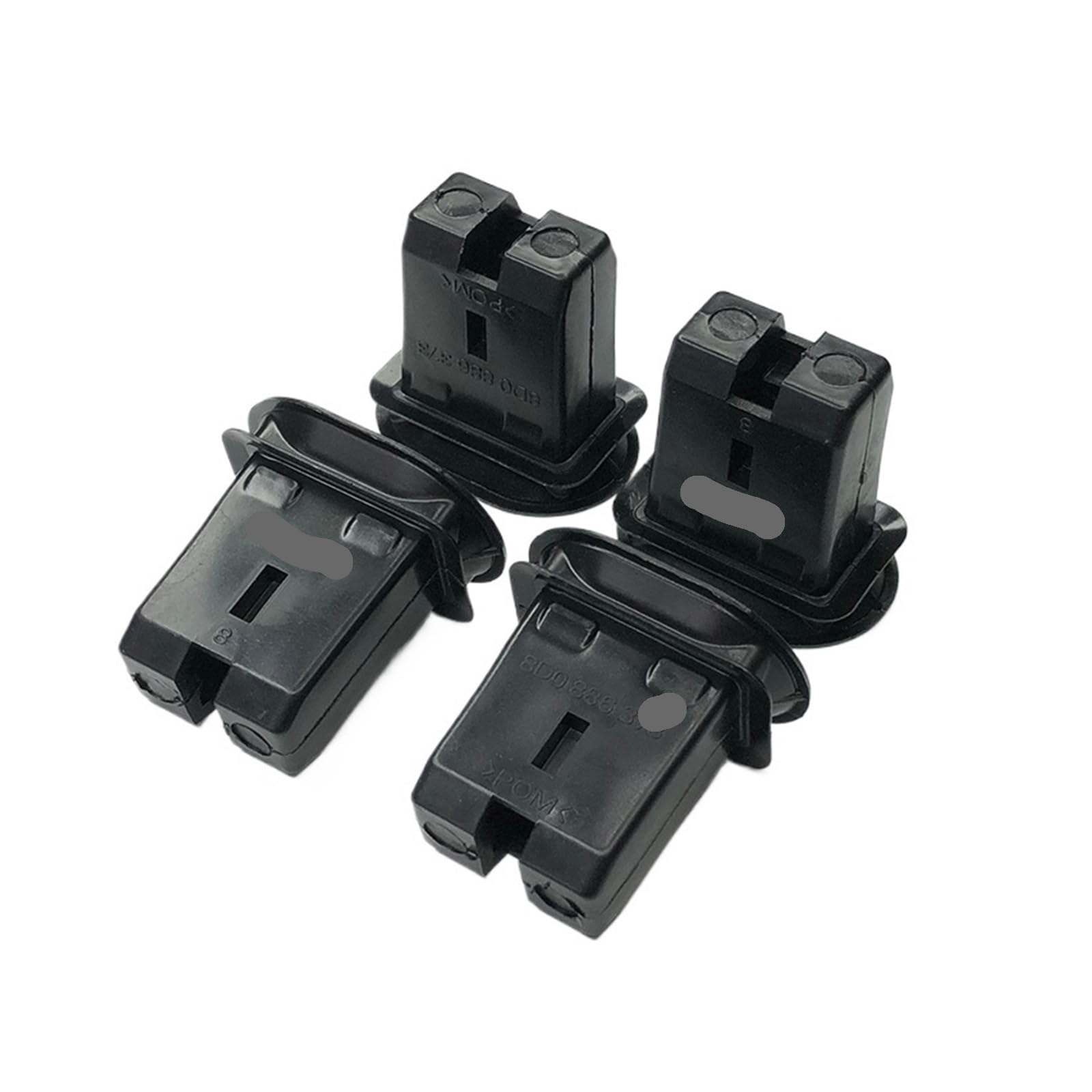 Nlnkdtdpak 4Pcs 8D0886373 Car Seat Grommet Bracket Mounting Clips Fit For Vw Passat B8 Golf 6 Gti For Audi A8 A4 A6 S4 Rs4 Rs6 Superb(4Pcs)