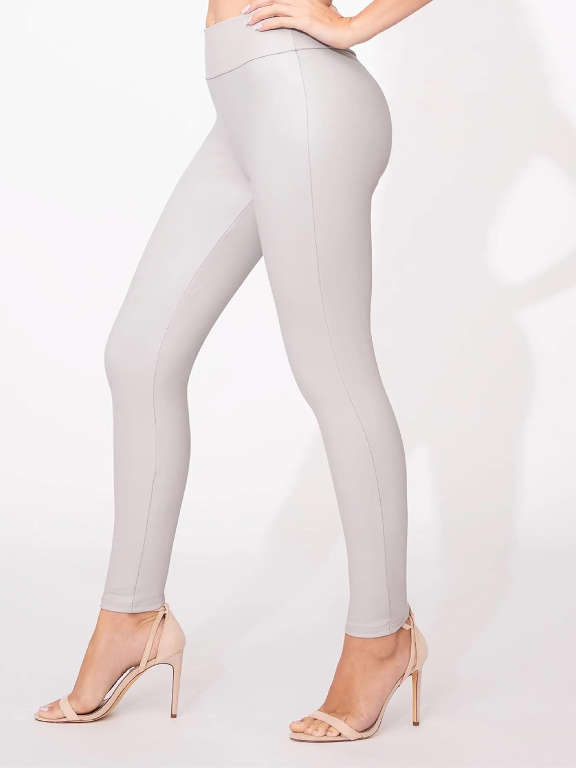Conceited Luxe Leggings – Velvet or Vegan Leather (Plus Size Available) - Image 7
