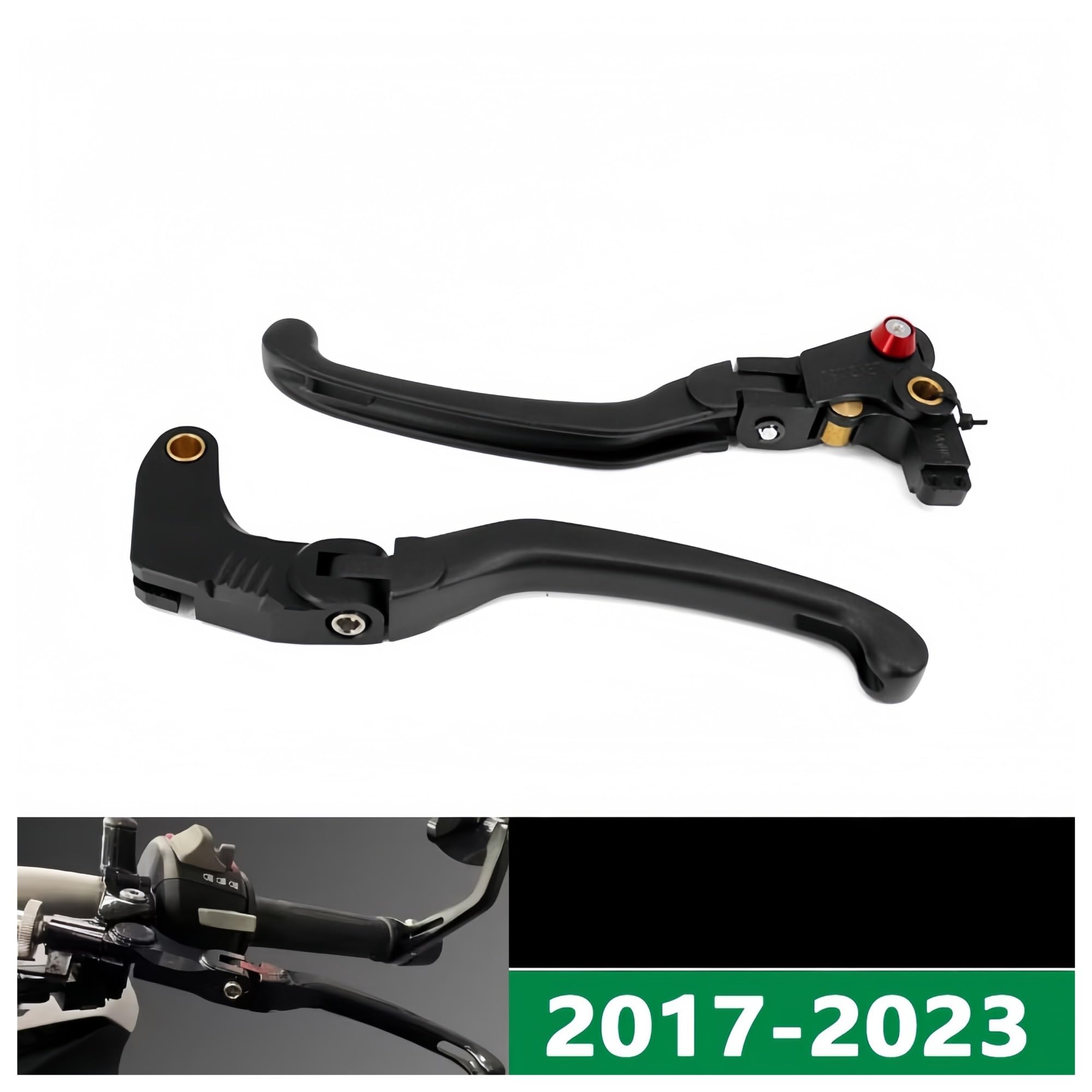 Kupplungsbremshebel Für Yamaha YZFR6 YZF R6 2017-2023 Motorrad Brems- und Kupplungshebel(Brake Clutch Lever)