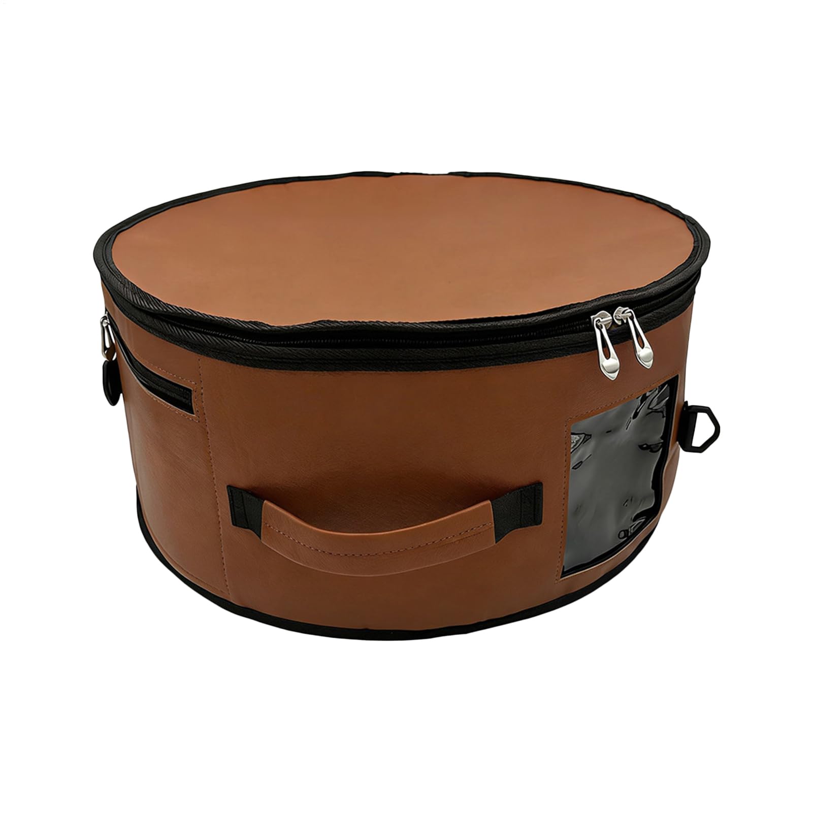 De Sombrero Contenedor Grande Apilable Plegable Para Gorras | De Viaje Para Sombreros Apilable Plegable Con Ventana Transparente Para Armario de Mujer y Peluches