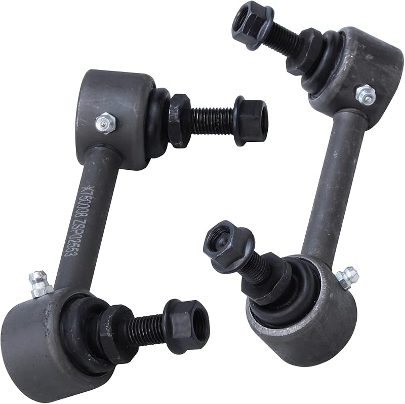 Kit de bieletas da barra estabilizadora traseira Detroit Axle para Scion tC 2005 a 2010 – 2 unidades