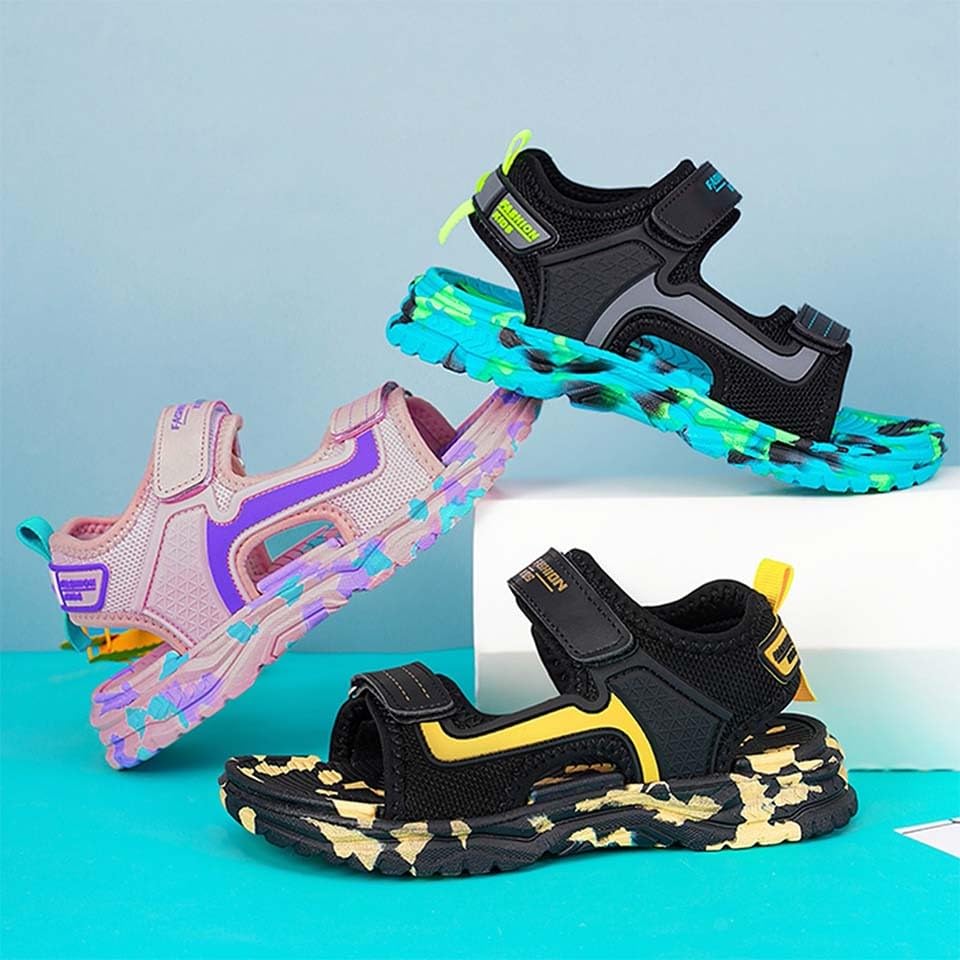 Boys Camouflage Sandals Kids Fashion Sport Sneakers 2025 Trendy Two Strap Outdoor Athletic Hiking Casual Shoes3