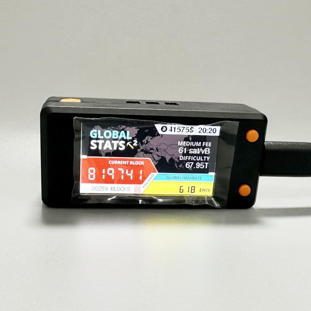 NerdMiner V2 Bitcoin Lottery Solo Miner 78 KH/s BTC Crypto Nerd Miner V2  Pro : Amazon.com.be: Electronics