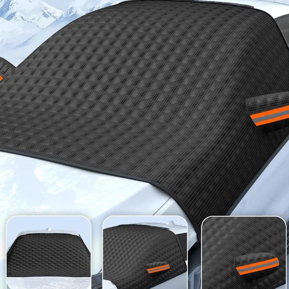 Housse de Protection pour Pare-Brise Couverture De Neige Pour Fenêtre Avant De Voiture Aimant De Couverture De Pare-brise De Voiture Anti-gel Pour Fenêtre D'hiver Pour SUV MPV Protection Pare Brise Hi