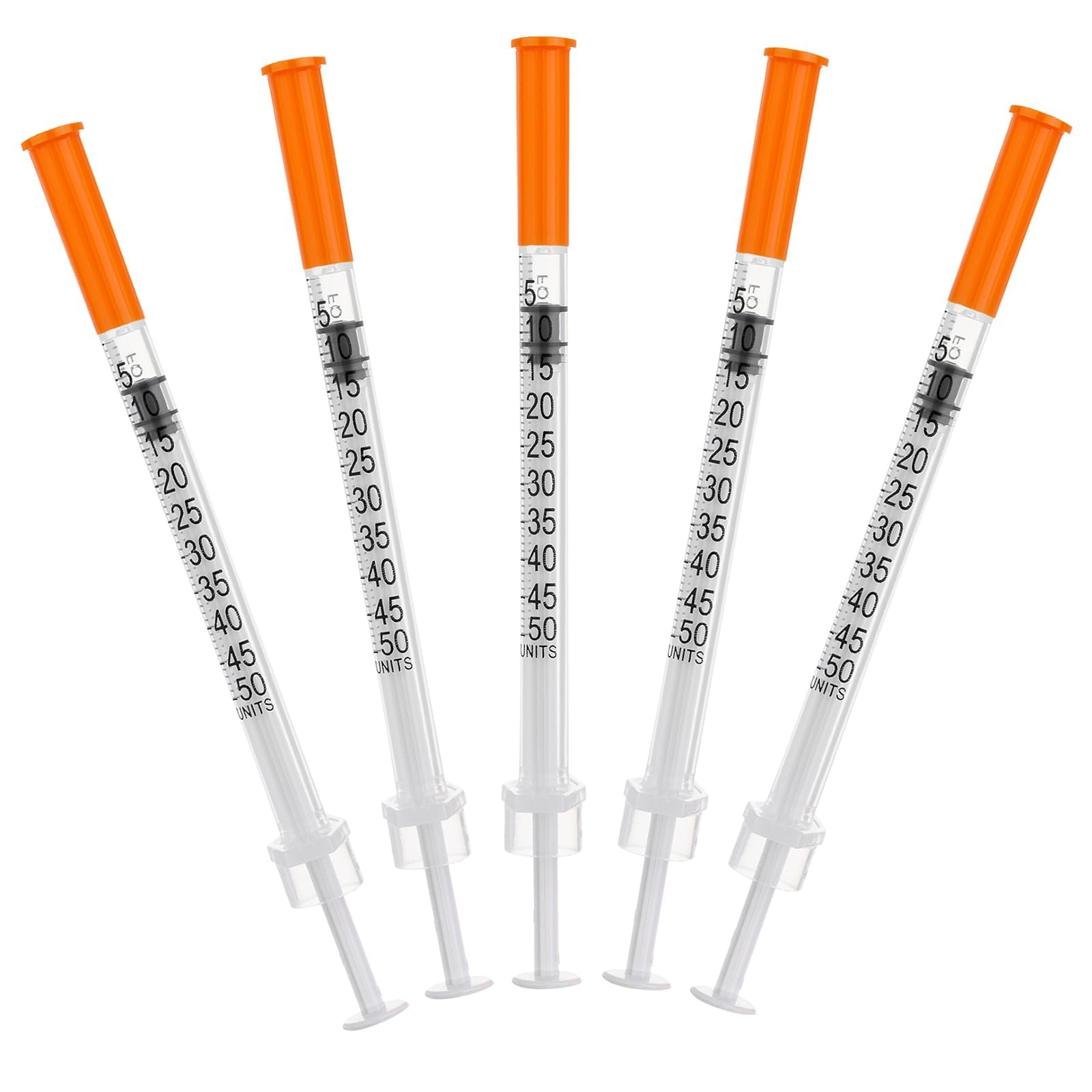 100 Pack 1ml Disposable Syringe, 31G 1cc 1/4 Inch (6mm) Lab Supplies Syringes, Individually Wrapped — Amazon image 13