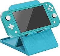 Vista 2 de Emvaoal Soporte para Nintendo Switch, soporte plegable portátil compacto ajustable compatible con Nintendo SwitchSwitch LiteSwitch OLED, soporte