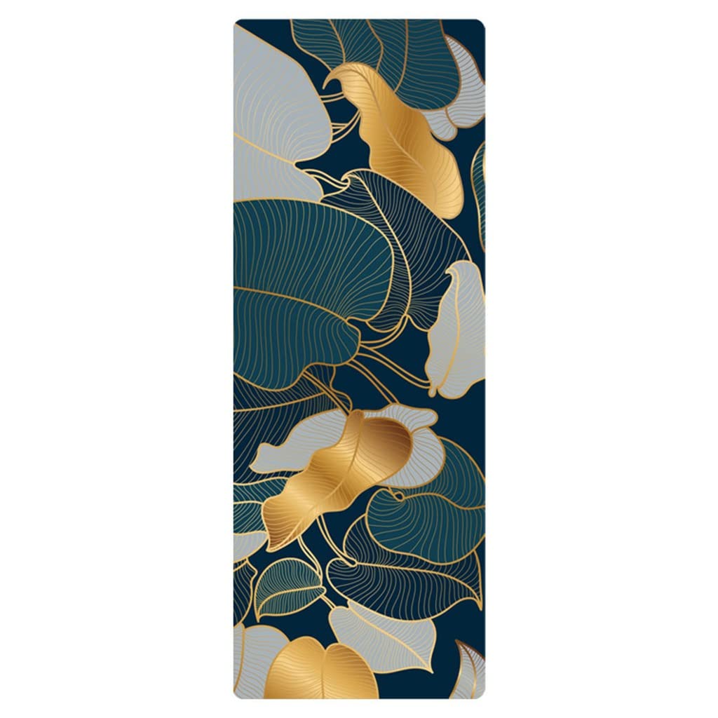 Rubber Pu Yoga Mat Workout Anti Friction Fitness Gym Widening Beauty