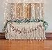 Famoby Rose Pink Glittery Happy Birthday Banner for Birthday Party Decorations