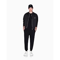 Armani Exchange Black And Gold Capsule, Patch Logo T-Shirt