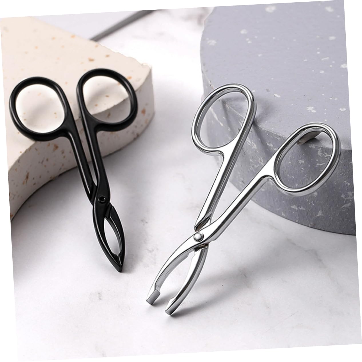 VALICLUD 5 Set Pinze Per Sopracciglia Pinzetta Sopracciglio Attrezzo Facciale Pinzette Per Facciali Da Donna Pinzette Per Sopracciglia in Metallo Acciaio Inossidabile 4 Pezzi*5