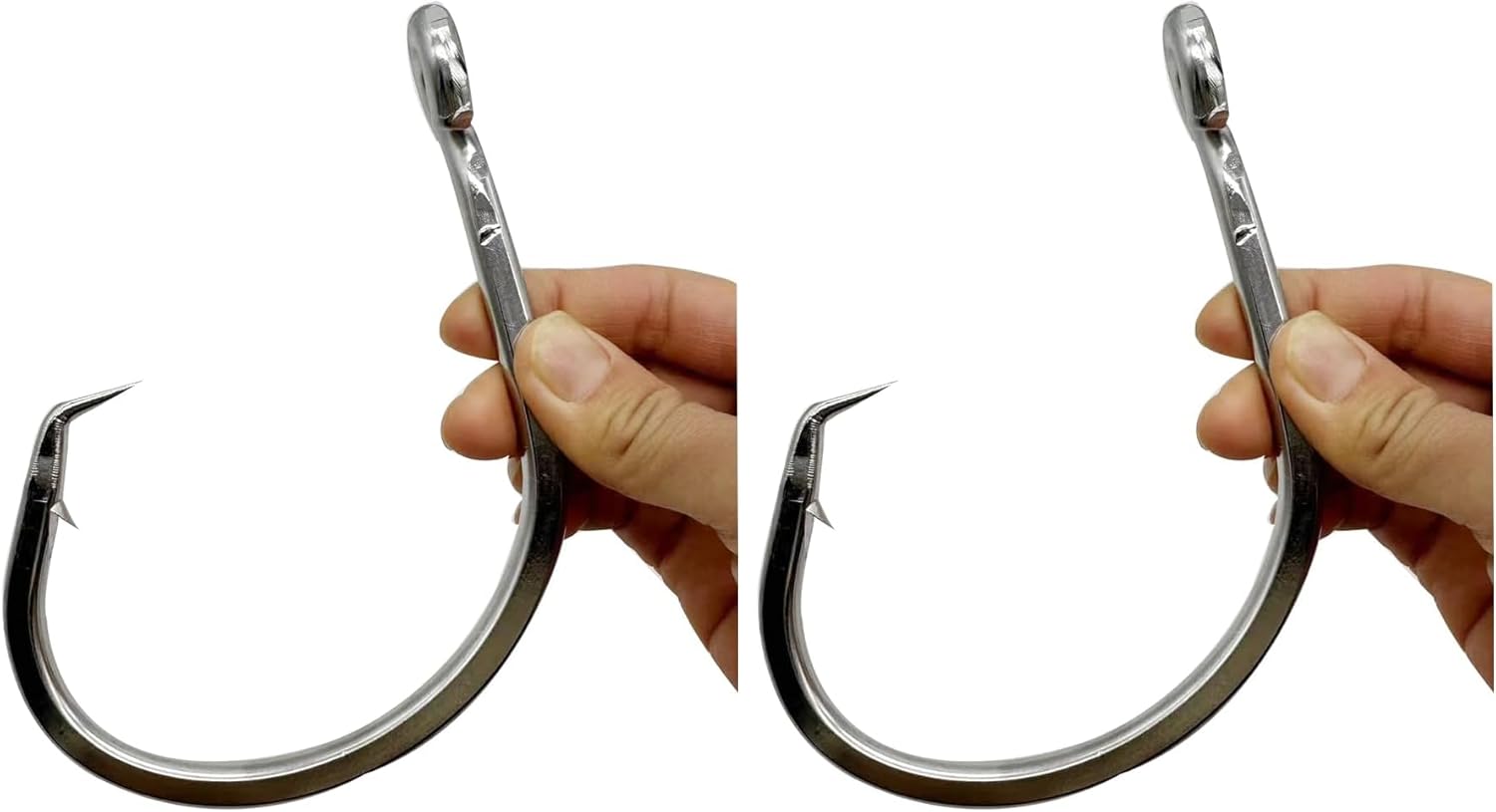 39960 Fishing Hook Giant 24/0 28/0 Stainless Steel Tuna Circle Hooks Shark Tuna Circle Big Game Saltwater Hook (28/0-1pcs)