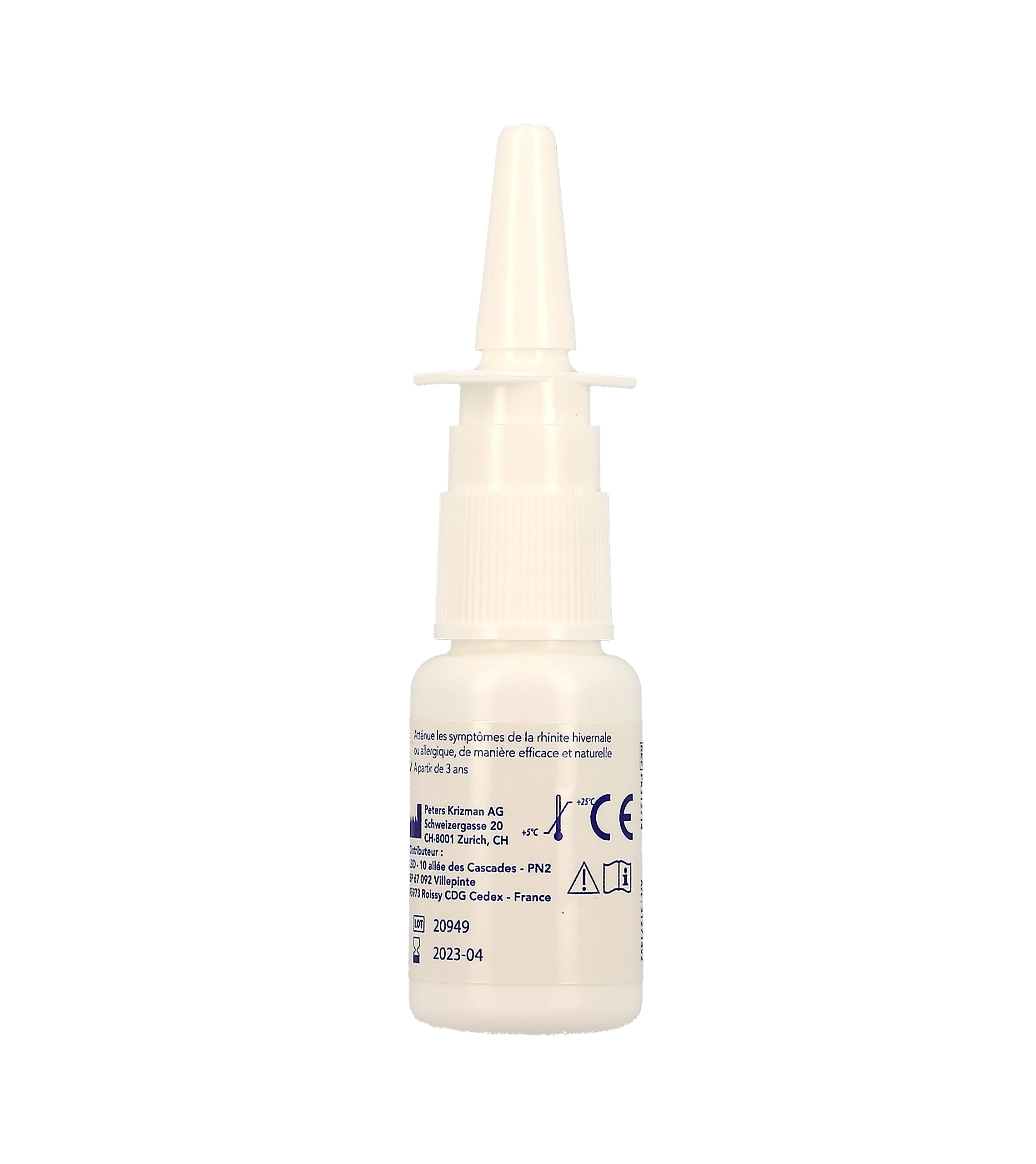 Steripan - Spray Nasal Décongestionnant - Aux Huiles Essentielles - Eucalyptus et Menthe Poivrée - 20ml