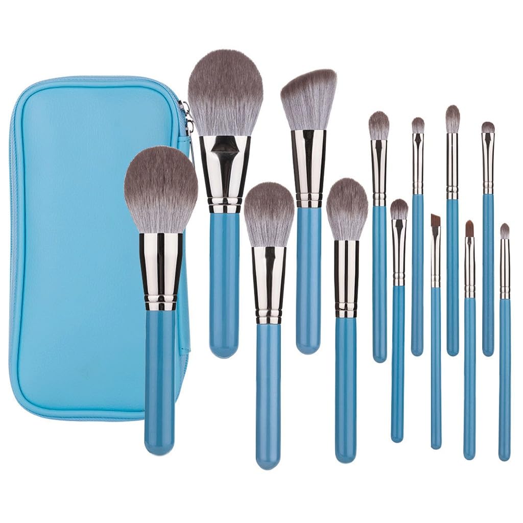 Pinceaux de maquillage 13 pièces série douce pour votre routine beauté quotidienne