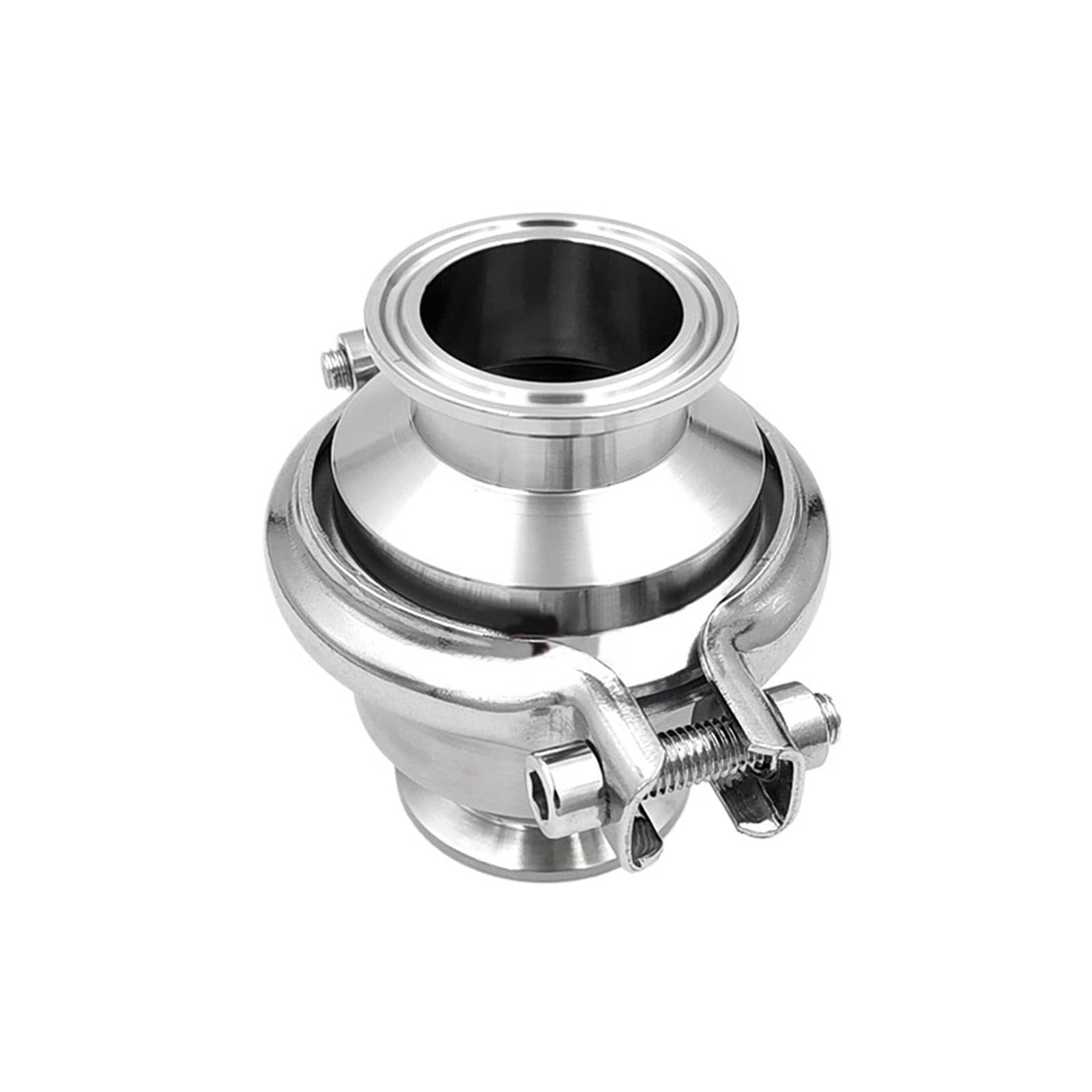 WQGQPXOB 3/4'' 1'' 1-1/4'' 2'' 3''Sanitary Stainless Steel 304 Tri Clamp 50.5mm 64mm 77. Ferrule Check(38mm Ferrule 50.5)