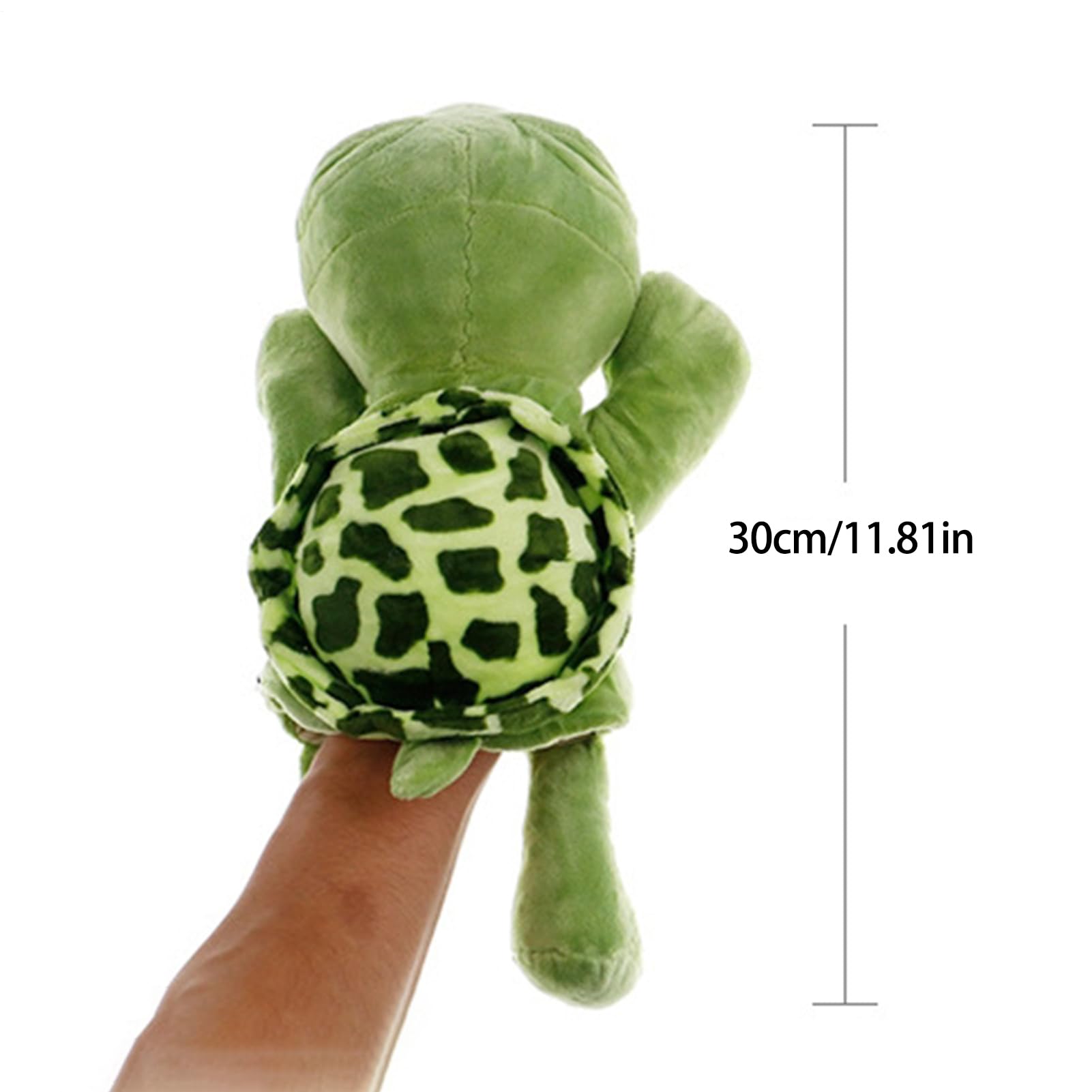 Títeres de Mano Animal - Tortugas Forma | portátiles Teatro Marionetas con Abierta móvil Juguetes preescolares, Accesorios Rendimiento Decorativo Multifuncional portátil para niños