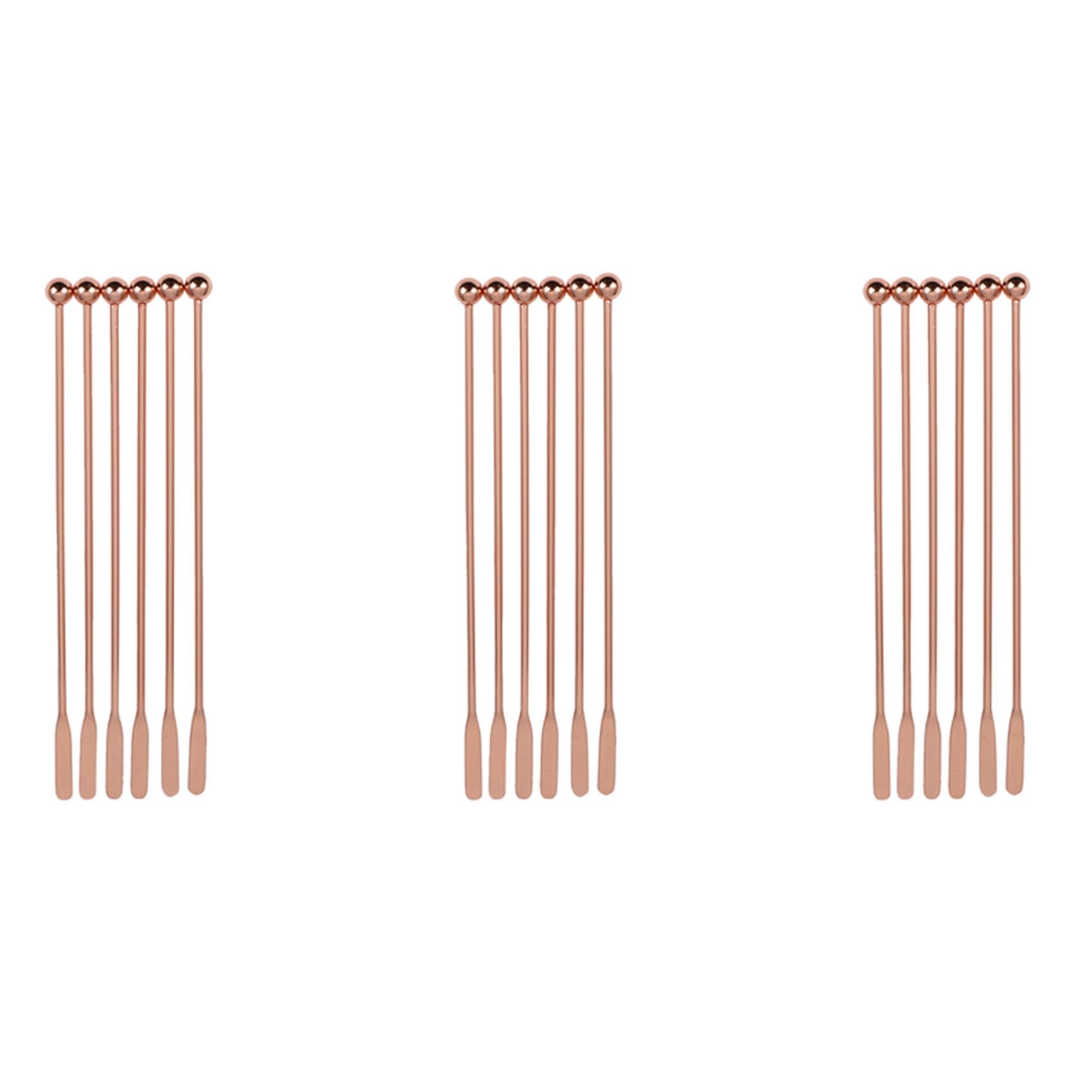 Hndhbfgrt Stainless Steel Coffee Beverage Stirrers Stir Cocktail Drink Swizzle Stick,Coffee Stir Stick Set of 18