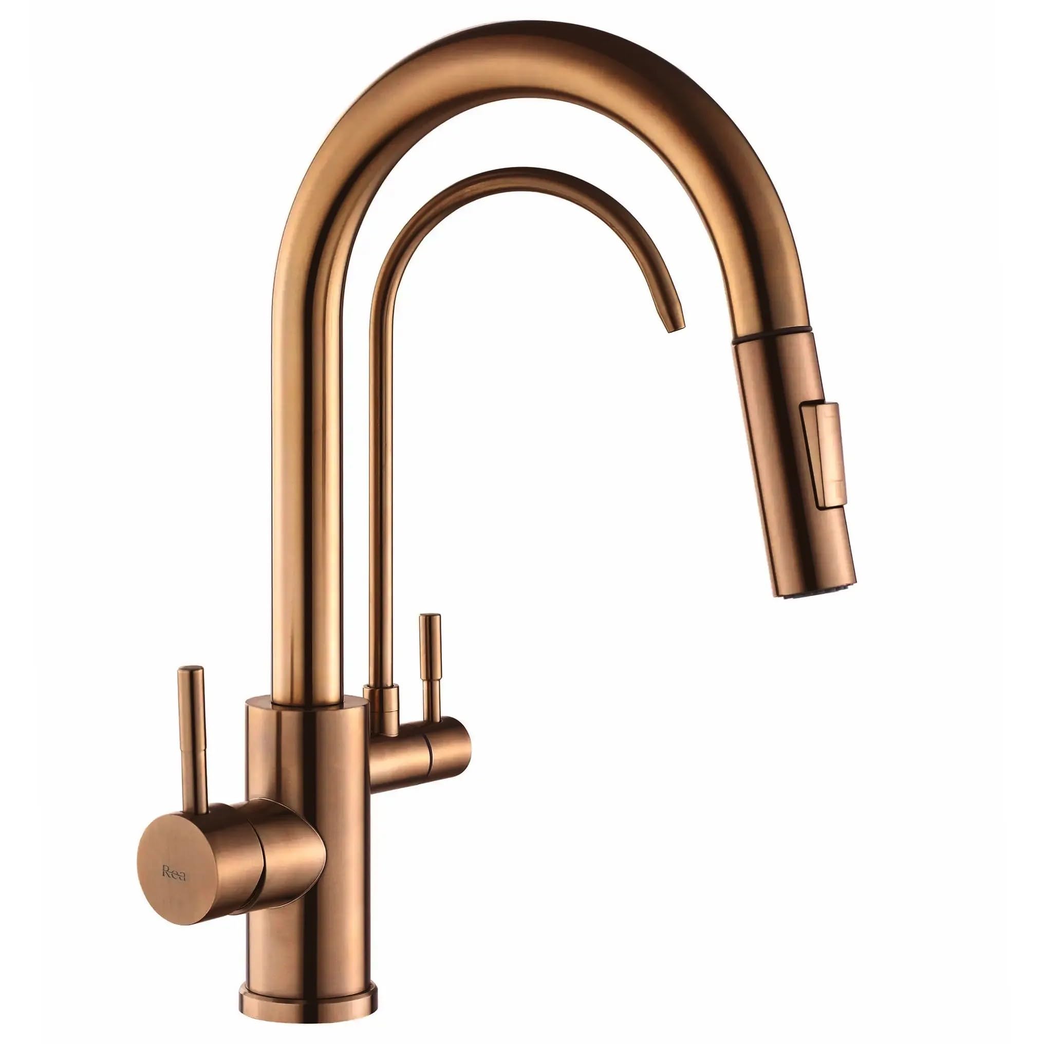 Grifo De Cocina Rea Eco Fresh Brush Copper