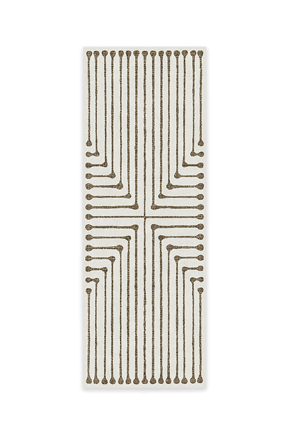 RUGGABLE x Jonathan Adler Runner Rug Perfect Modern Washable Rug for Entryway Hallway Kitchen