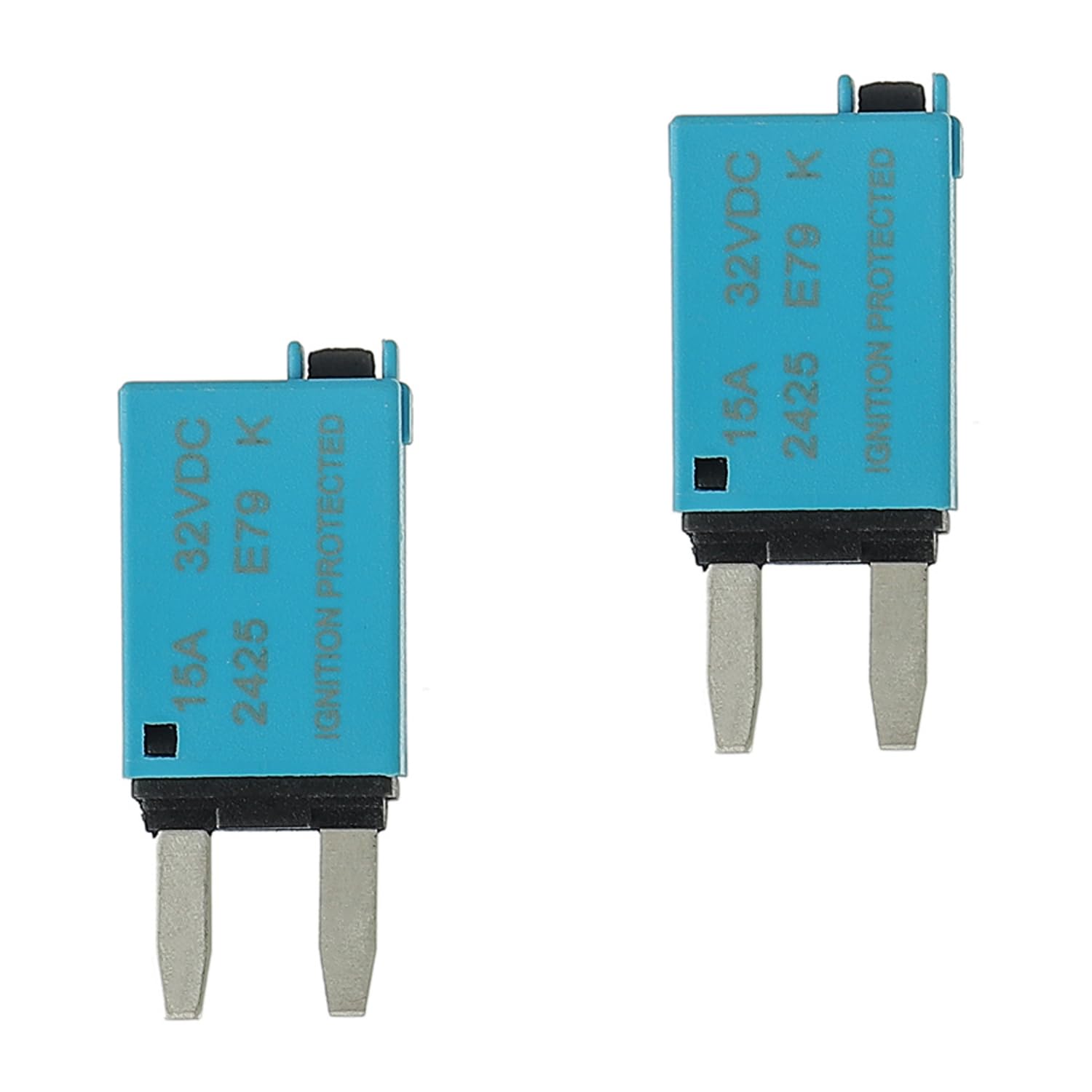 10A DC 12V-14V Auto Reset Circuit Breaker ATC/ATO Low Profile T1 Mini Blade Fuses Breakers for Car Trucks Marine Boat RV Solar and More,2 Pack — Amazon image 10